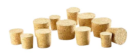 Agglomerated Tapered Cork Stopper